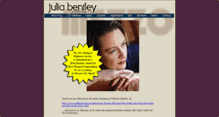 Desktop Screenshot of juliabentley.net